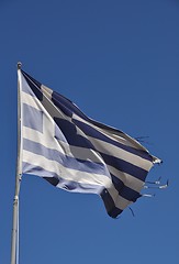 Image showing Greek flag