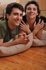 Image showing Sister and brother friendship