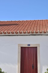 Image showing Portuguese house door