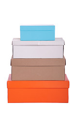 Image showing Colorful boxes