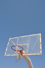 Image showing Basketball hoop