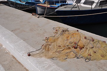 Image showing Fishing net