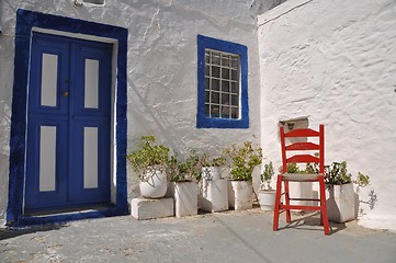 Image showing Greek house