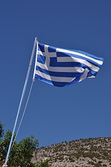 Image showing Greek flag