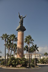 Image showing Victory statue in Puerto Banus