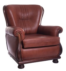 Image showing Leather armchair