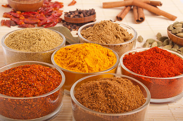 Image showing Spices and herbs