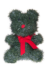 Image showing Christmas teddy bear