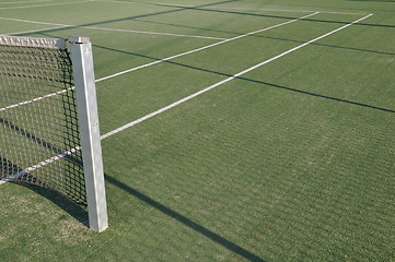 Image showing Tennis court