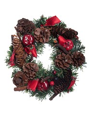 Image showing Christmas wreath