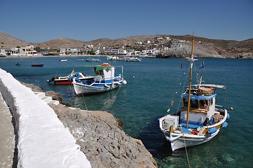 Image showing Pserimos island bay