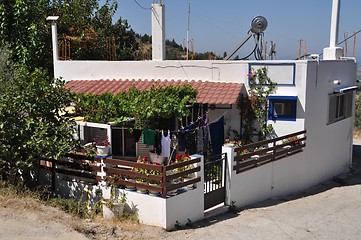 Image showing Greek house