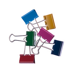 Image showing Binder clips