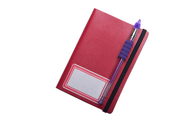 Image showing Notebook and pen