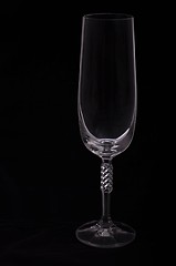 Image showing Flute glass