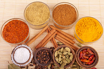 Image showing Spices and herbs