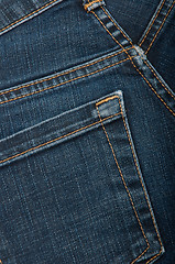 Image showing Jeans pocket