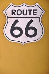 Image showing Route 66 sign