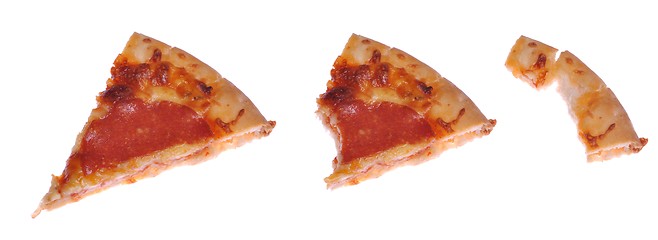 Image showing Pizza slice