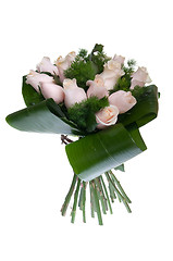 Image showing Pink roses bouquet