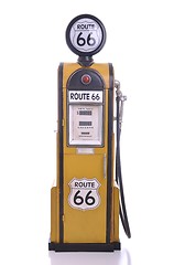 Image showing Antique fuel pump