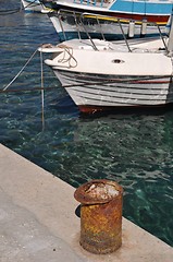 Image showing Mooring bollard