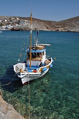 Image showing Pserimos island bay