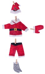 Image showing Santa Claus clothes