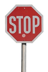 Image showing Stop sign