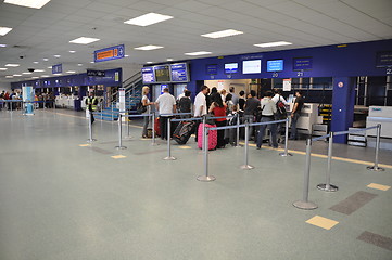 Image showing Airport check-in