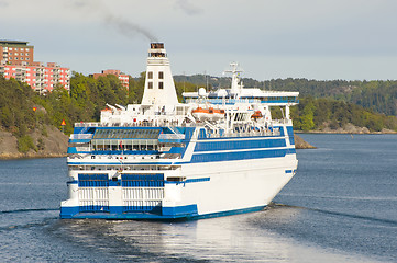 Image showing Scandinavian cruise ship