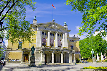 Image showing Oslo national theatre