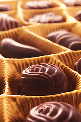 Image showing chocolate praline