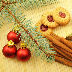 Image showing christmas still life