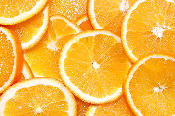 Image showing orange fruit background