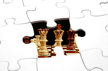 Image showing puzzle and chess