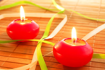 Image showing holiday candle