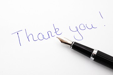 Image showing thank you