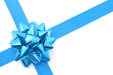 Image showing Christmas Gift with ribbon