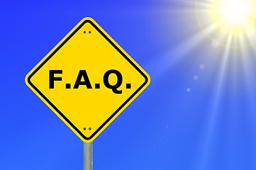 Image showing faq