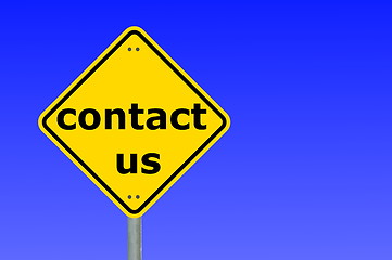 Image showing contact us