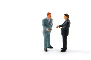 Image showing business people discussing