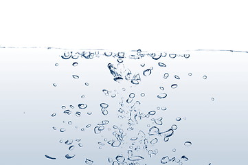 Image showing fresh water with bubbles