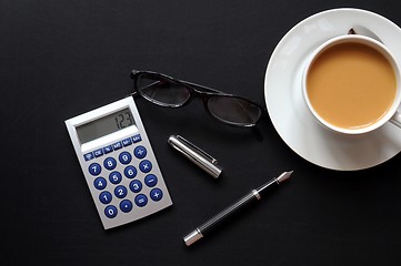 Image showing business breakfast