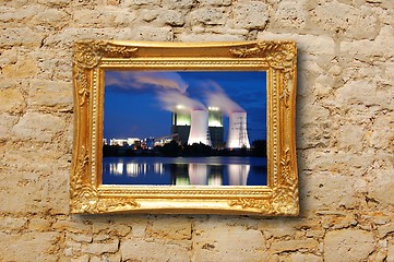 Image showing power plant art