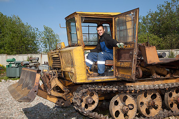 Image showing Machinist caterpillar