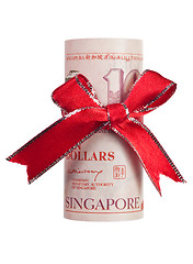 Image showing Singapore money gift