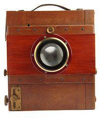 Image showing very old photo camera