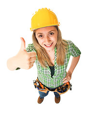 Image showing positive worker