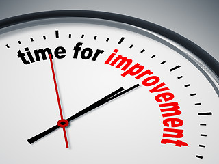 Image showing time for improvement